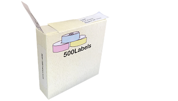 Paperboard dispenser box for Personalized Roll of Address Labels