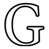Letter G Monogram