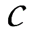 Letter C Monogram