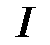 Letter I Monogram