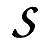 Letter S Monogram